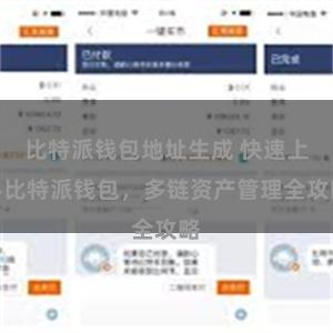 比特派钱包地址生成 快速上手比特派钱包，多链资产管理全攻略