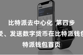 比特派去中心化  第四步：禁受、发送数字货币在比特派钱包首页