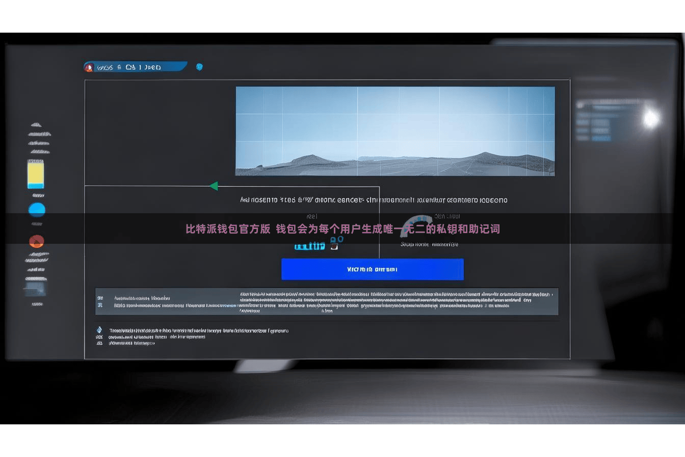 比特派钱包官方版  钱包会为每个用户生成唯一无二的私钥和助记词