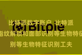 比特派数字账户  比特派钱包撑捏指纹解锁和面部识别等生物特征识别工夫